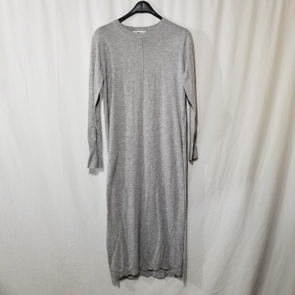 Zara Dresses & Skirts - Zara knit sweater dress with long slits to thigh